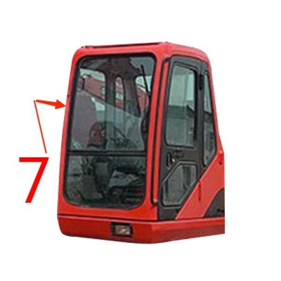 FCC DOOSAN डिगर ग्लास रिप्लेसमेंट राइट साइड विंडशील्ड विंडो ग्लास