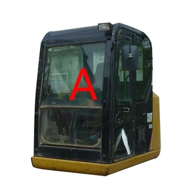 E307E CAT307E कैटरपिलर कैब ग्लास व्हाइट फ्रंट विंडस्क्रीन ग्लास
