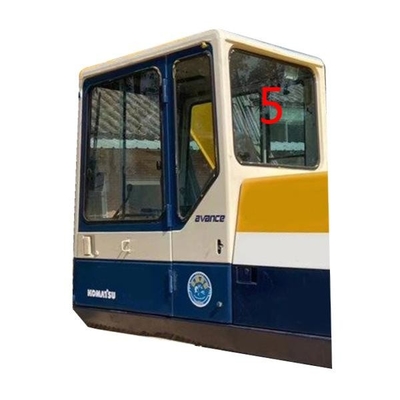 झुकने प्रतिरोधी KOMATSU कैब ग्लास खुदाई बैक साइड विंडो रिप्लेसमेंट