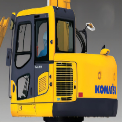 22B-54-28341 KOMATSU खुदाई कैब टेम्पर्ड ग्लास लेफ्ट डोर रियर पोजिशन नंबर 4
