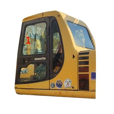 खुदाई KOMATSU कैब ग्लास बाईं ओर तिरछी स्थिति संख्या 1