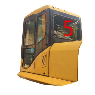 520 मिमी चौड़ा KOMATSU कैब ग्लास खुदाई केबिन बैक साइड घुमावदार टेम्पर्ड ग्लास