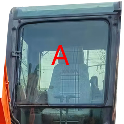 DX60-9 DX60W खुदाई कैब ग्लास फ्रंट अप स्थिति एक विंडशील्ड