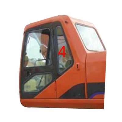 विंडशील्ड के लिए आईएसओ टेम्पर्ड ग्लास DOOSAN लेफ्ट डोर रियर पोजीशन NO.4