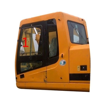 R225-7LC R140-7LC विंडशील्ड टेम्पर्ड ग्लास हुंडई एक्स्कवेटर लेफ्ट साइड पोजीशन स्लैंट नंबर 1
