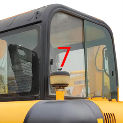 R55-7 R60-7 हुंडई विंडशील्ड रिप्लेसमेंट RoHS मिनी डिगर ग्लास