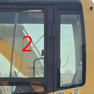 ग्रीन ई 320 सी कैटरपिलर खुदाई प्रतिस्थापन ग्लास 5 मिमी मोटा