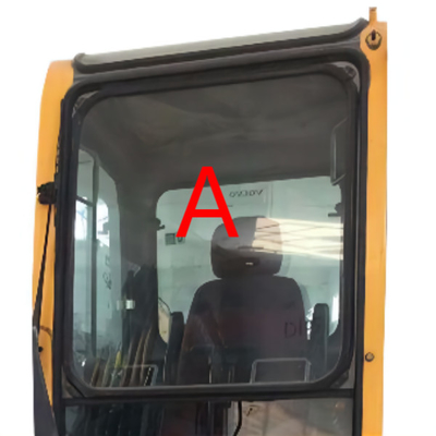EW55C EC55C वोल्वो विंडशील्ड ग्लास टेम्पर्ड विंडस्क्रीन फ्रंट अप पोजिशन ए: