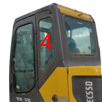 EW55C वोल्वो विंडशील्ड विंडो ग्लास लेफ्ट डोर रियर पोजिशन नंबर 4
