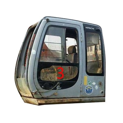 820mm ऊँचाई HITACHI खुदाई ग्लास बायाँ दरवाजा निचली स्थिति NO.3