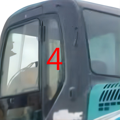 SK-8 SK-6 SK230-6 लेफ्ट डोर रियर विंडशील्ड ग्लास टेम्पर्ड
