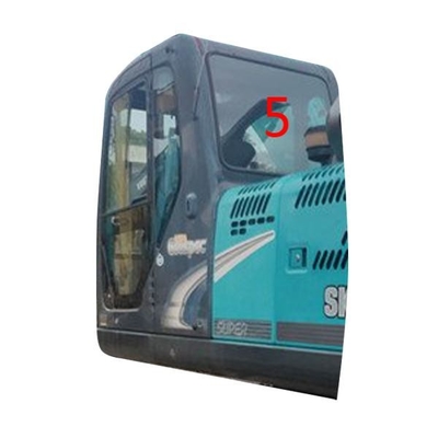 SK-6 SK-8 SK230-6 KOBELCO एक्स्कवेटर ग्लास लेफ्ट डोर बैक साइड पोजीशन नंबर 5 विंडशील्ड टेम्पर्ड ग्लास