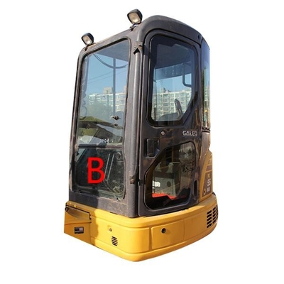 PC55MR फ्रंट डाउन कोमात्सु एक्स्कवेटर ग्लास रिप्लेसमेंट टेम्पर्ड 5MM ग्लास