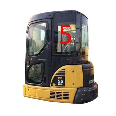 विंडशील्ड PC55MR PC55 KOMATSU एक्स्कवेटर विंडो रिप्लेसमेंट RoHS बैक साइड नंबर 5
