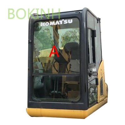 PC70-8 PC60-8 KOMATSU कैब ग्लास विंडशील्ड फ्रंट टेम्पर्ड ग्लास