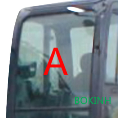 टेम्पर्ड विंडशील्ड KOBELCO एक्स्कवेटर ग्लास फ्रंट अप पोजीशन A SK200-7 SK210-7 SK-7
